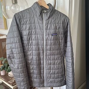 Women’s Patagonia Nano Puff Feather Grey Jacket